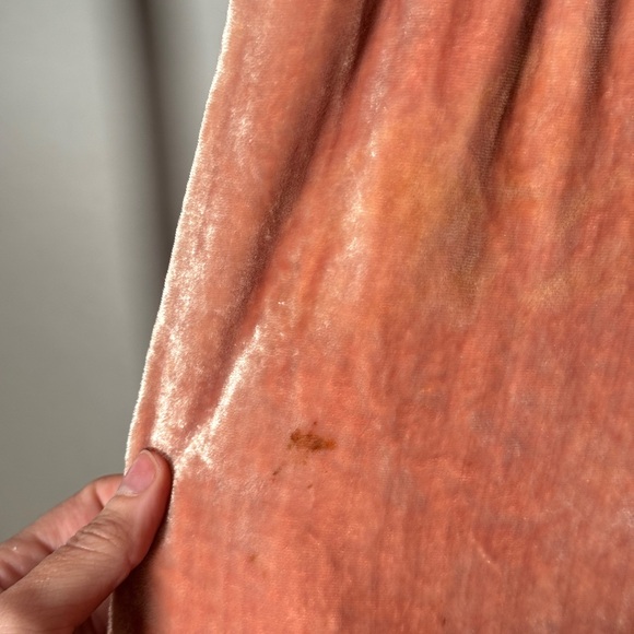 Alice and Olivia pink velvet pants, size 2 - Picture 3 of 4